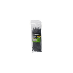 Coliere plastic 2,5x200 Negru - Set 100 buc