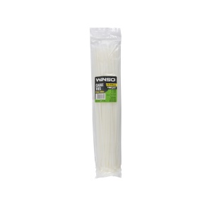 Coliere plastic 4,8x400 Alb - Set 100 buc