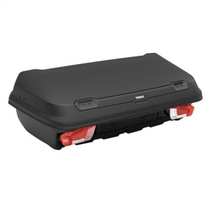 Cutie portbagaj pe carligul de remorcare Thule Arcos M - Negru, 300L