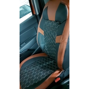 Duster II (2018-2024) - Set Huse scaune Editie Limitata din Piele Premium - realizate pentru Duster si compatibile cu cotiera - Img 3