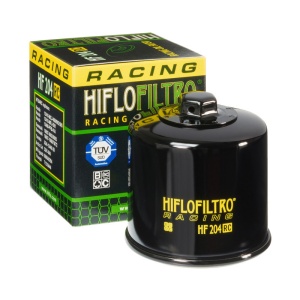 Filtru ulei racing HIFLO pentru motociclete, HF204RC - Honda CBR500,CBF600,CBR1000, Kawasaki ZX600, Yamaha YZF-R3,XTZ690