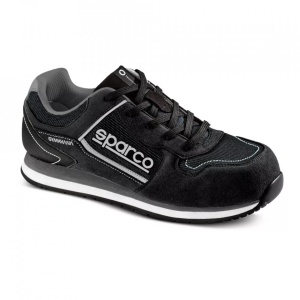 Incaltaminte de protectie SPARCO GYMKHANA - microfibra/net, Negru/Gri , marime: 43