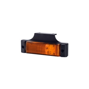 Lampă gabarit, Horpol, reflectorizantă cu suport, formă dreptunghiulară, LED alb, 12/24V