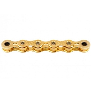 Lant Bicicleta KMC X101, 1 Viteze, 1/2x1/8 inch, 112 Zale, Auriu