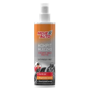 Moje Auto - Cockpit Milk - Solutie curatare bord - negru mat - 300ml
