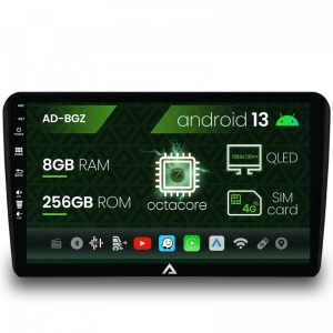 Navigatie Audi A3, S3, RS3, Android 13, Z-Octacore , 8GB RAM , 256GB ROM, 9 Inch - AD-BGZ9008,AD-BGRKIT424