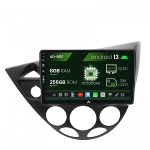 Navigatie Ford Focus 1 (1998-2004), Android 13, Z-Octacore , 8GB RAM , 256GB ROM, 9 Inch - AD-BGZ9008,AD-BGRKIT112V2