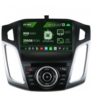 Navigatie Ford Focus 3 (2011-2019), Android 13, Z-Octacore , 8GB RAM , 256GB ROM, 9 Inch - AD-BGZ9008,AD-BGRKIT144