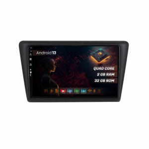 Navigatie HUB64 Seat Toledo / Skoda Rapid (2012-2019), 2GB RAM, Android 13, GPS, Wi-FI, Carplay, Android Auto, USB, Bluetooth, Radio, Waze, Touchscreen, 9 inch