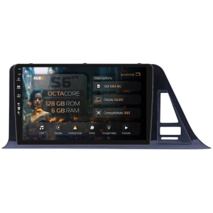 Navigatie HUB64 Toyota CHR (2016-2020), 6GB RAM, Android 13, Octacore, Slot Sim 4G, DSP, GPS, Wi-FI, Carplay, Android Auto, USB, Bluetooth, Waze, Touchscreen, 9 Inch