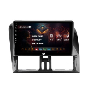 Navigatie HUB64 Volvo XC60 (2013-2019), 8GB RAM, Android 13, Octacore, Slot Sim 4G, DSP, GPS, Wi-FI, Carplay, Android Auto, USB, Bluetooth, Waze, Touchscreen, 9 Inch