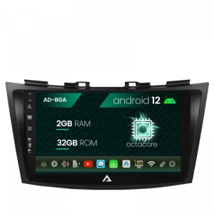 Navigatie Suzuki Swift (2011-2017), Android 12, A-Octacore , 2GB RAM , 32GB ROM, 9 Inch - AD-BGA9002,AD-BGRKIT304