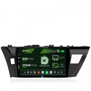 Navigatie Toyota Corolla (2012-2016), Android 13, Z-Octacore , 8GB RAM , 256GB ROM, 10.1 Inch - AD-BGZ10008,AD-BGRKIT058