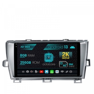 Navigatie Toyota Prius (2009-2014), Android 13, X-Octacore , 8GB RAM , 256GB ROM, 9.5 Inch - AD-BGX9008,AD-BGRKIT089