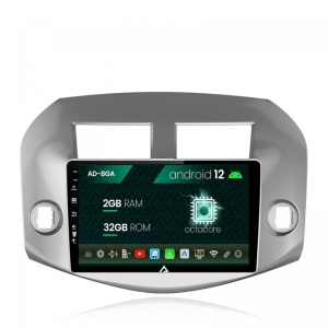 Navigatie Toyota RAV4 (2005-2013), Android 12, A-Octacore , 2GB RAM , 32GB ROM, 10.1 Inch - AD-BGA10002,AD-BGRKIT069A