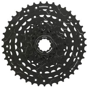 Pinioane Bicicleta Casetate Shimano Cues CS-LG300-9 - 11-41T, 9 Viteze, Negru