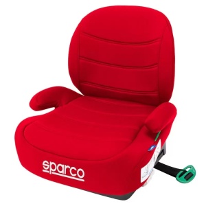 Scaun auto copii modern cu spătar Sparco SK100IB - Rosu