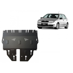 Scut motor metalic pentru Skoda Fabia 1 - Benzina ( 1999 - 2007 )