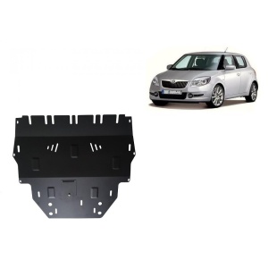 Scut motor metalic pentru Skoda Fabia 2 - Diesel ( 2007 - 2014 )