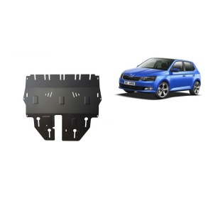 Scut motor metalic pentru Skoda Fabia 3 - Benzina ( 2015 - 2021 )