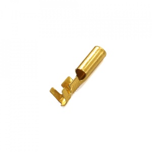 Set 100 papuci electrici terminali tip teava neizolati 3.9mm