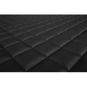 Set 3 covorase camion, piele ecologica neagra pentru MAN TGX 06.06 - transmisie automata 2 sertare - Img 4