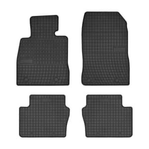 Set 4 covorase auto MAMMOOTH, Cauciuc, pentru MAZDA 2 2014+ LIFTBACK, Negru
