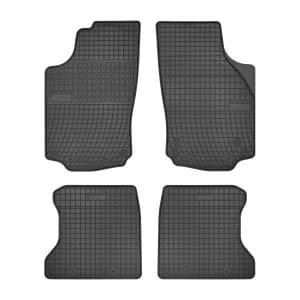 Set 4 covorase auto MAMMOOTH, Cauciuc, pentru OPEL CORSA C 2000-2009 LIFTBACK, Negru