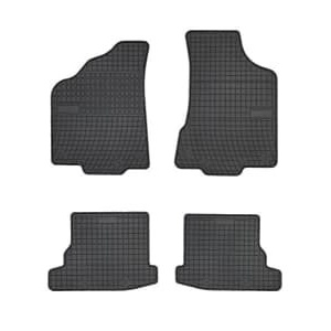 Set 4 covorase auto MAMMOOTH, Cauciuc, pentru VW POLO 1999-2001 LIFTBACK, Negru