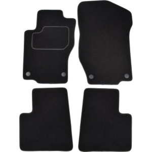 Set 4 covorase auto MAMMOOTH, Velur, pentru MERCEDES M (W164) 2005-2011 OFF-ROAD/SUV, Negru