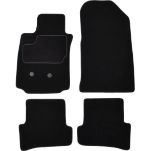 Set 4 covorase auto MAMMOOTH, Velur, pentru RENAULT CLIO III 2005+ SALOON, Negru
