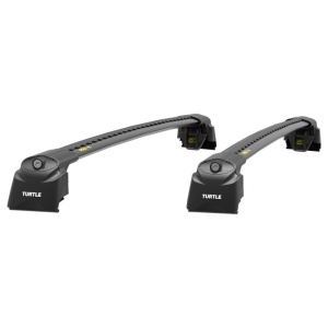 Set bare transversale portbagaj Turtle Air-v2, culoare neagra, dedicate pentru VOLVO XC60 SUV 2018-