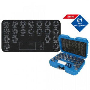 Set Ptr Desfacerea Antifurtului Ptr Jante Ptr Bmw 21 Pcs-Brilliant - Bt691230