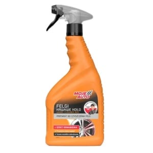 Solutie curatare jante cu indicator de actiune, Moje Auto, 750 ml