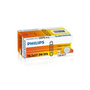 12818Cp Bec 12V3W Sofit Sv6X27 (Se Factureaza Cate 10) Philips