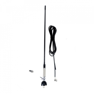 Antena Cb Pni S60 Cu Fluture, Lungime 59 Cm, Cu Montura, Cablu Si Mufa Pl259, Fibra De Sticla