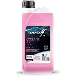 Antigel diluat WOLF COOLANT EVO LL -36°C Rosu (G12|G13|G12++|G12+|G11) 1L