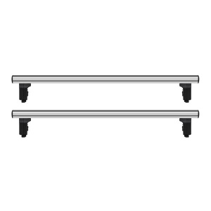 Bare transversale Citroen Jumpy II, model 2007-2016, L1,L2, , aluminiu, Menabo Professional, cu puncte fixe