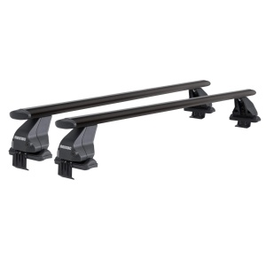 Bare transversale Menabo Omega Plus Black pentru Daihatsu Sirion (M300), 5 usi, model 2004-2011