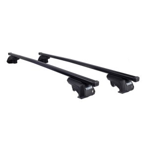 Bare transversale Thule Evo Raised Rail Squarebar dedicate pentru Mazda Tribute II 2007-2012 cu bare longitudinale inaltate - Img 8