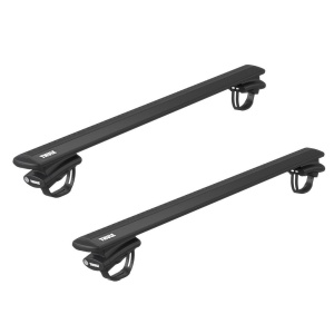 Bare transversale Thule Wingbar Evo Black dedicate pentru MG ZS 5-dr SUV 2018-2024 cu bare longitudinale inaltate