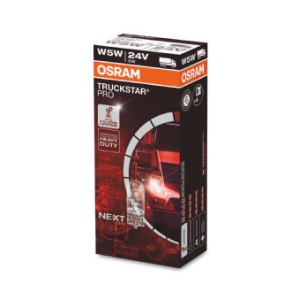 Bec Camion 24V W5W Truckstar Pro +100% Osram