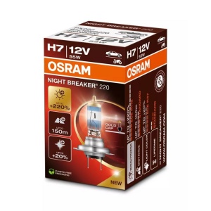 Bec Halogen Osram H7 Night Breaker 220