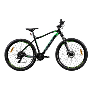 Bicicleta Mtb Devron Riddle 2023 RM1.7 - 27.5 Inch, M, Negru-Verde