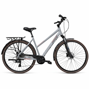 Bicicleta Trekking Kreidler 52856 - 28 inch, M, Gri