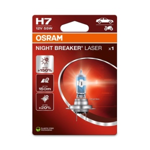 BLISTER 1 BEC H7 12V55W NIGHT BREAKER LASER NEXTGEN 150%