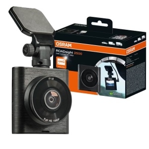 Camera auto DVR OSRAM ROADSIGHT 2500 – Dash Cam Full HD 1080p cu unghi larg și mod parcare
