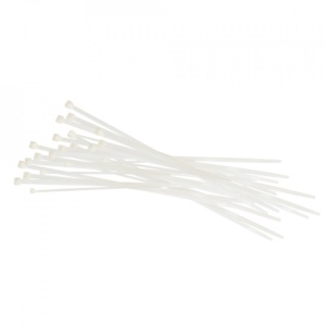 COLIERE NYLON ALBE REZISTENTE UV 2.5X135MM SET 100BUC - NORMA