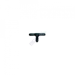 Conector Teu Furtun Conducte 4.9Mm - Negru Set 10 Buc
