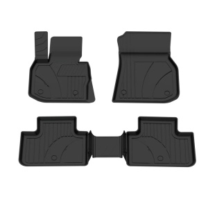 Covorașe auto 4.5D Elegant Sahler pentru BMW X3 2017+, iX3 2020+ și X4 2018+ – TPE SEBS premium, tip tavă, antiderapante